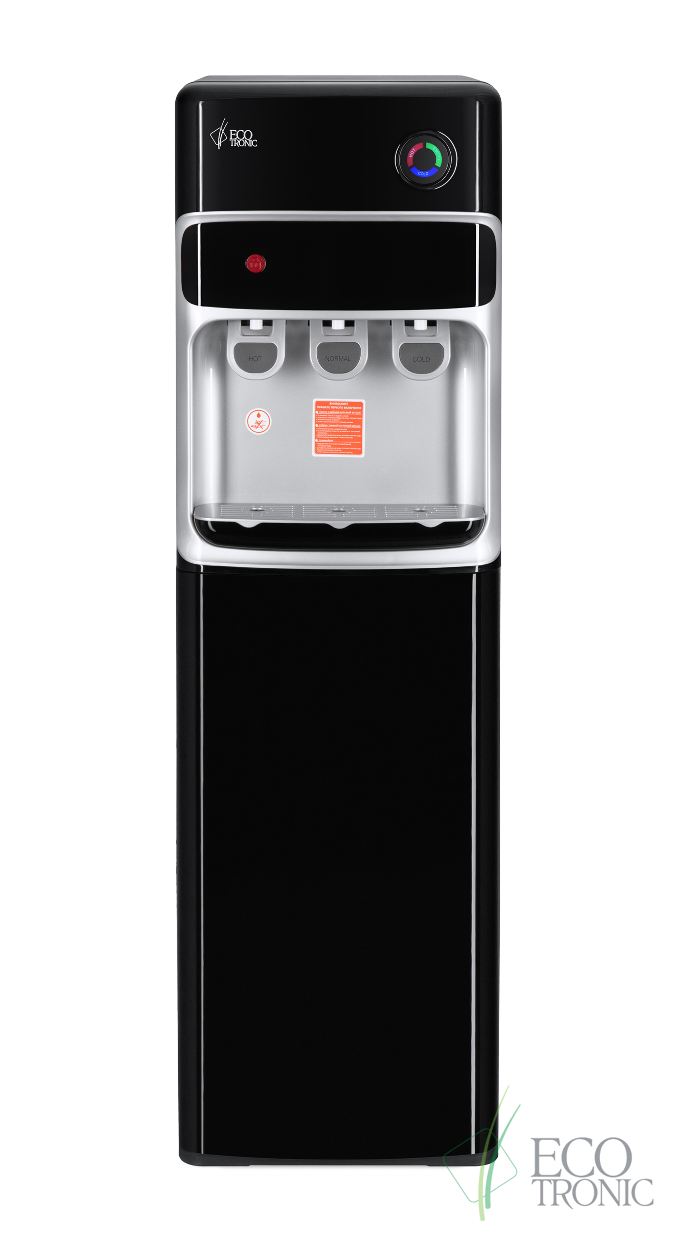 Кулер Ecotronic K30-LXE black-silver с нижней загрузкой
